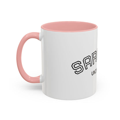 Sarcasm University Accent Coffee Mug — Funny Novelty Tea & Coffee Cup