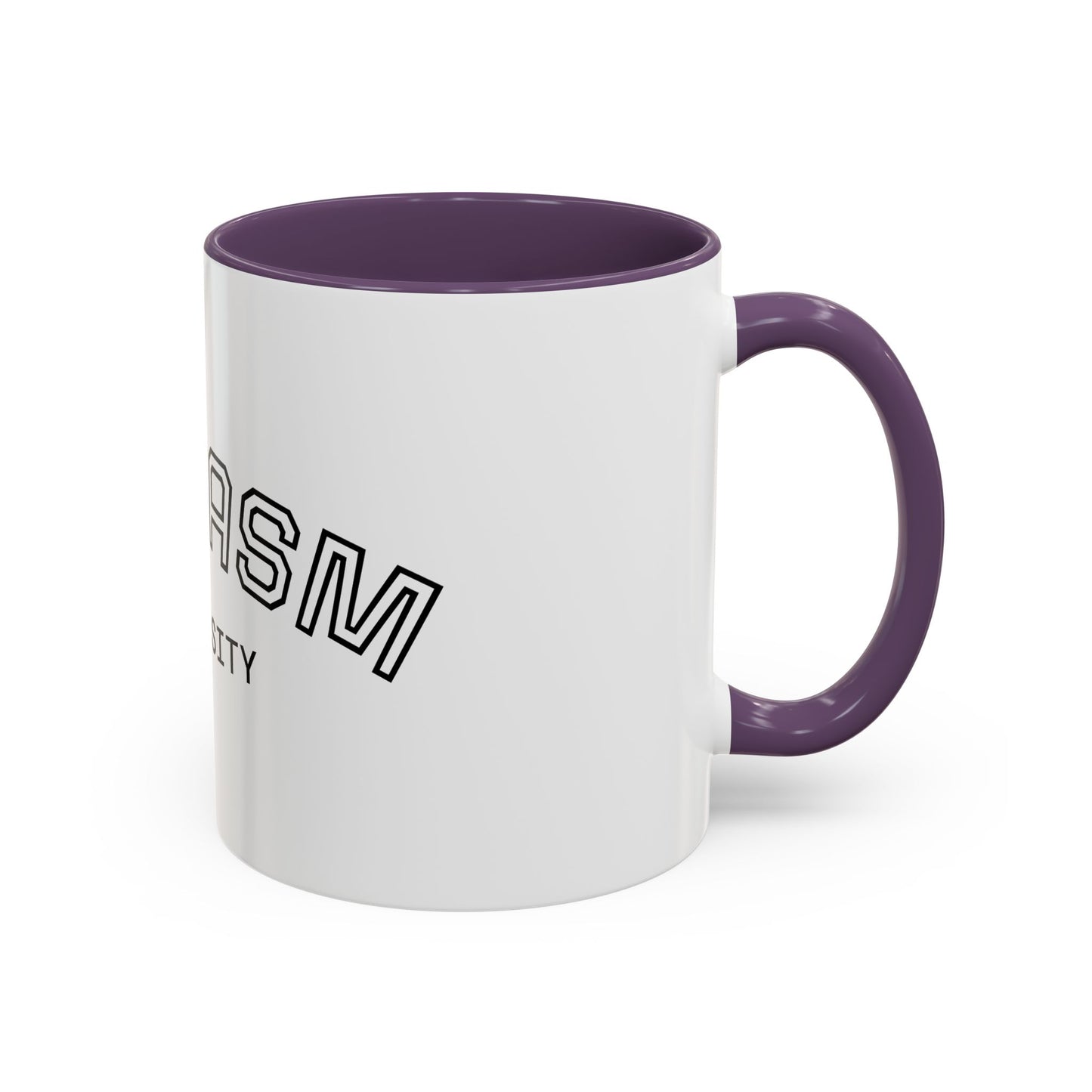 Sarcasm University Accent Coffee Mug — Funny Novelty Tea & Coffee Cup