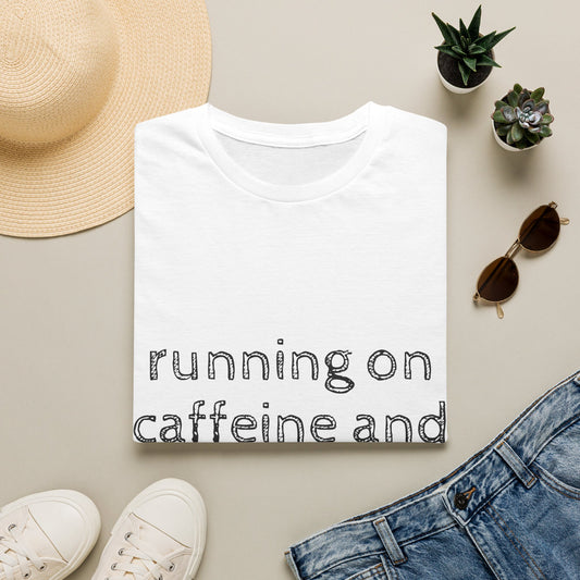 Running on Caffeine and Panic T‑Shirt