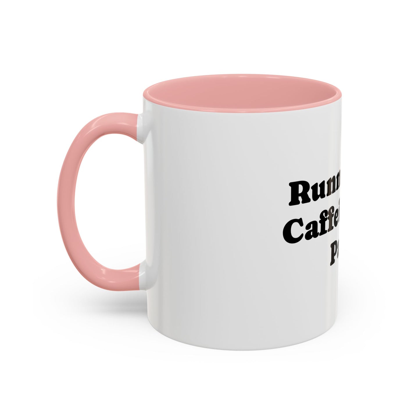 Running On Caffeine And Panic Coffee Mug | Accent Mug 11oz 15oz