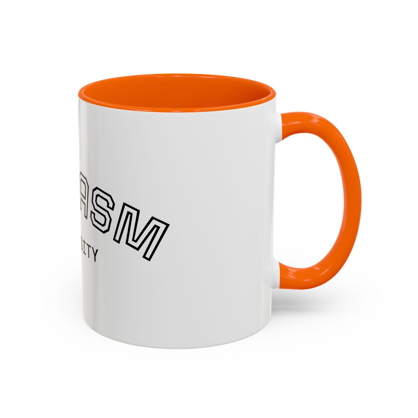 Sarcasm University Accent Coffee Mug — Funny Novelty Tea & Coffee Cup