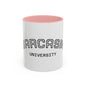 Sarcasm University Accent Coffee Mug — Funny Novelty Tea & Coffee Cup