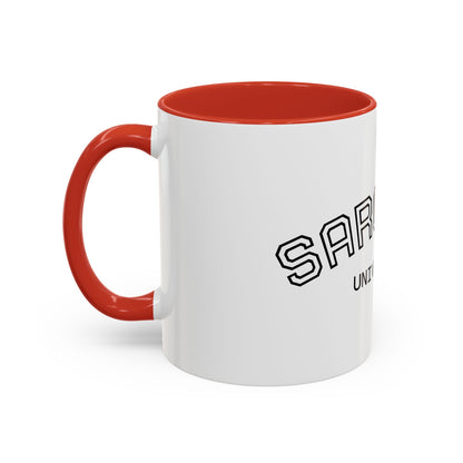 Sarcasm University Accent Coffee Mug — Funny Novelty Tea & Coffee Cup